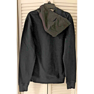 Michael Kors Men's Pull Over Hoodie Med Black w/Nylon Hood/Pockets NWOT